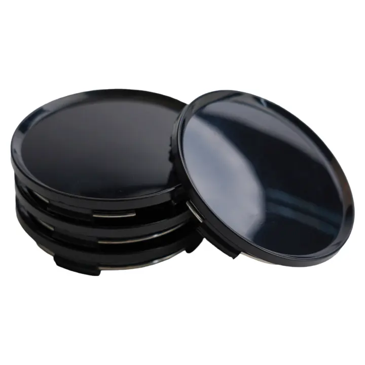 4Pcs Cubierta De Eje De Rueda Para Coche 63mm Absorbedor De Polvo Decorativo Cubierta De Centro De Rueda Blindada Contra Polvo - 1