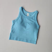 Ropa Deportiva Para Mujer Top De Yoga Fitness Absorbedor De Choque Con Sujetador Integrado Secado Rápido Transpirable Vestir Como Chaleco Deportivo Exterior - details 5