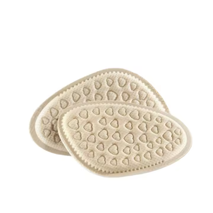 Almohadillas De Punta Suave Para Zapatos Accesorios Antideslizantes Cómodas Medio Aros Transpirables Absorbentes De Sudor Para Mujer Cuidado Del Pie - 1