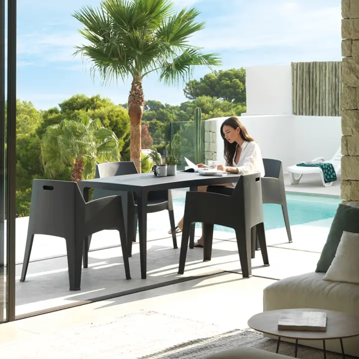 SP Berner Silla Master Ergonómica y Cómoda Antracita para Exterior - 1