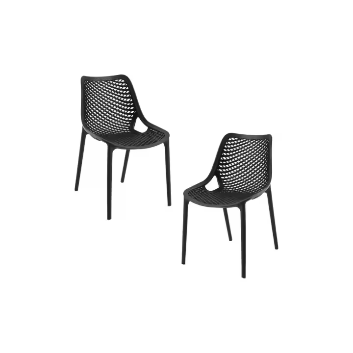 Pack 2 Sillas Kusin - Negro - 1