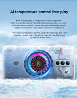 REDMAGIC Cooler 4 Pro 27W Semiconductor Cooler Optimizado para RedMagic 9S Pro, iPhone 15 Pro Max, iPhone 12 Pro, Xiaomi 12, Enfriador de teléfono para juegos, RGB LED Enfriador de teléfono móvil, ENVÍO DESDE ESPAÑA - details 14