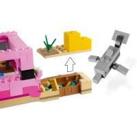 Bloques De Construcción MOC World Series American Axolotl House Modelo De Mundo Acuático Juguete Para Niños Regalo De Navidad - details 2
