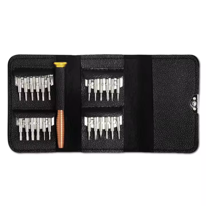 Juego de detornilladores Torx 25 en 1, juego de Brocas de precisión Mini, Multifunctional Kit, Electrónica Doméstica Pequeña - 1