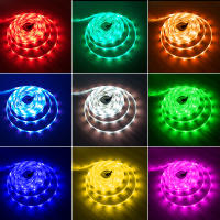 Tira De Luces LED USB 16LED/Metro Luz RGB Bluetooth Flexible Para TV Luz De Lampara 5V Diode 5V Tape Para Habitación APP De Teléfono 1-30m - details 5
