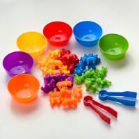 Juguete Educativo Montessori Arcoíris De Conteo Y Alineación De Colores Juego De Alineación De Animales Para Niños Entrenamiento De Motricidad Finas Regalo - details 6