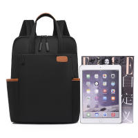 Mochila De Computadora Para Mujer Multifuncional Gran Capacidad Impermeable De Oxford Moda Estudiante Bagaje De Viaje - details 5