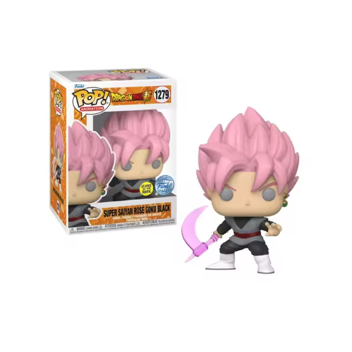 Funko Pop Super Saiyan Rose Goku Black Glows Special Edition 1279 - 1