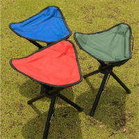 Silla De Playa Triangular Plegable Portátil 1PC Ultraligera Para Camping Pesca Picnic Multifuncional Silla De Estilo Moderno De Plástico - details 0