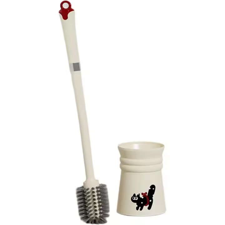 Upgrades - Cepillo higiénico para baño, fácil de limpiar, ergonómico, limpieza de larga duración - 1