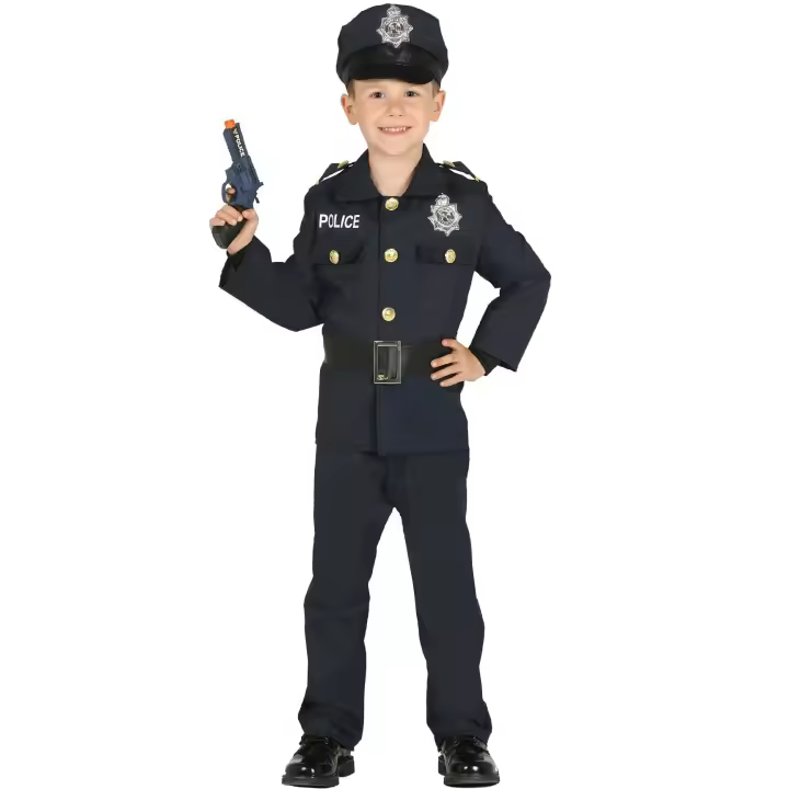 Disfraz de Policía Uniforme infantil (Guirca) - 1