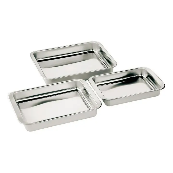 RUSTIDERA HORNO RECTANGULAR INOX 40CM Inoxibar - 1