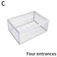 Cage Automática Para Pájaros Coche De Ratón Con Entrada Sola Sin Salida Cages De Almacenamiento Portátil De Hierro Reforzado Para Pigeons - details 27