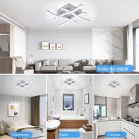 Lámpara De Techo Moderna IRALAN LED Con 3 Modos De Temperatura De Color Protección Para Los Ojos Instalación Fácil Para Habitaciones - details 1