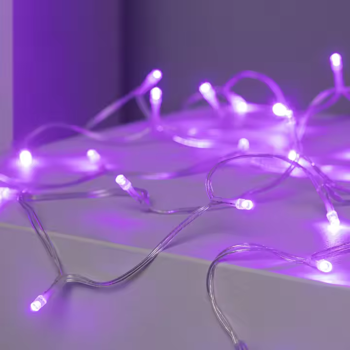 Ledkia Guirnalda Exterior Cable LED con Batería 5m - 1