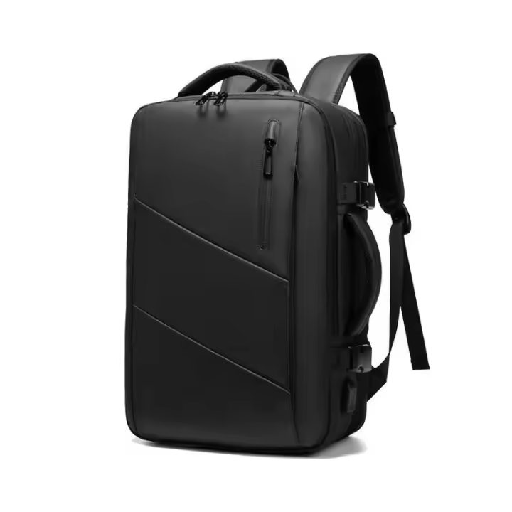 BIT Viaje Cabina Avion 46x30x14 para Ryanair Maleta Cabin Bag Bolsas de Cabina Equipaje de Mano Mochila Impermeable (Negro) - 1