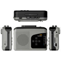 Reproductor De Cintas Cassette 234 Portátil Con Radio AM FM Convertidor De Cintas a MP3 Altavoz Integrado Jack De Auriculares - details 1