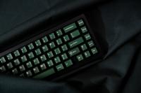 Aifei Keycaps Set Grande Doble Shot Perfil Cherry ABS Para Teclado Wooting GMK Hi75 Switches Layout ANSI Split Purple Green - details 16