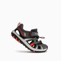 Sandalias planas niño PABLOSKY 982150 SANDALIA DEPORTIVA GREY-RED 36304 25V - details 2
