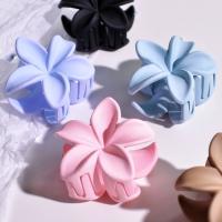 Juego De 5 Piezas De Agarracabelos Pequeños Para Mujer En Color Mate Multicolor Con Diseño De Flor De 4cm Regalo Lindo Y Moda Para Cabello Corto - details 2