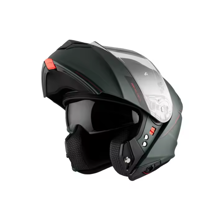Casco De Moto Modular Genesis Sv Solid -06 Mt Helmets - 1