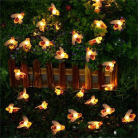 Nueva Luz De Hiedra De Abeja Solar Bonita Y LED Para Jardín Pared Puerta Puerta De Entrada 5m 20 LEDs Decoración Navideña Para Patio Exterior - details 8