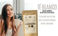 Te Blanco Premium Superior - Blend Exclusivo con Pai Mu Tan & Silver Needles - Antioxidante Natural Potente - Té Gourmet Recolectado a Mano - Relajante y Detox, 70g - details 0