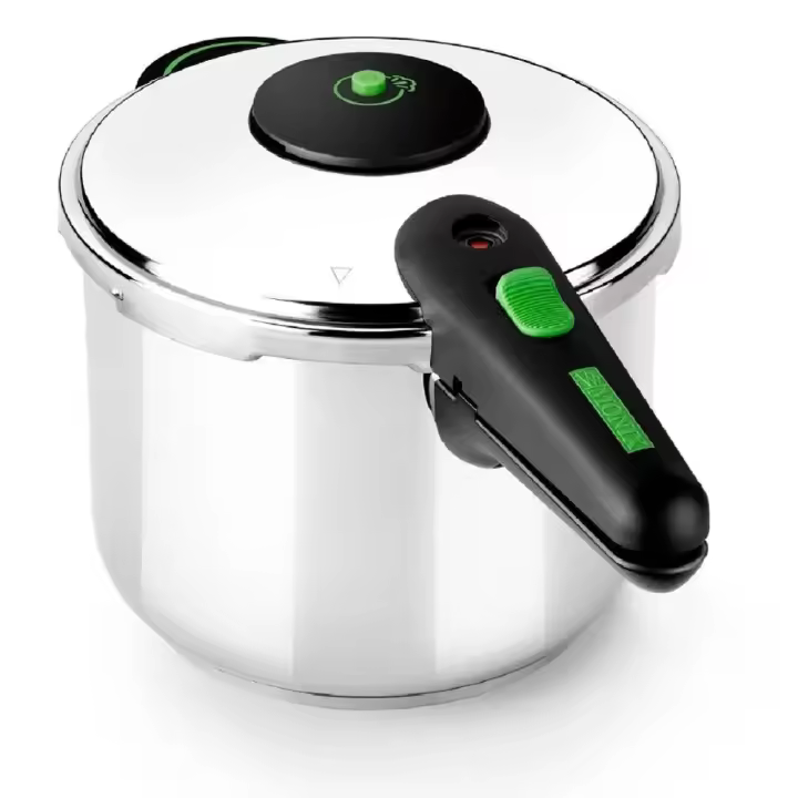Monix Presto – Olla a Presión de Acero Inoxidable, De 4 a 7 Litros, Cocina Gas, Vitrocerámica e Inducción - 1