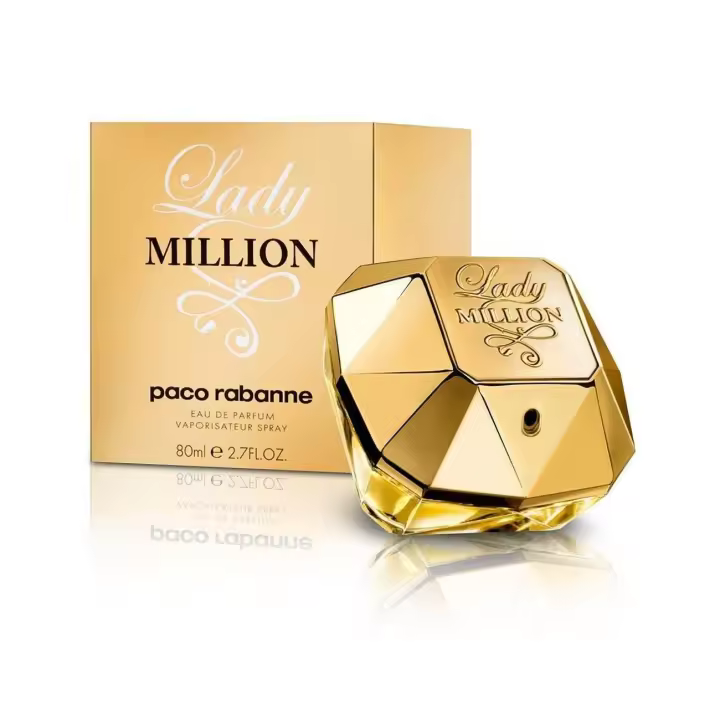 Perfume PACO RABANNE Lady Million EDP 80 ML - Fragancia femenina duradera y seductora - 1