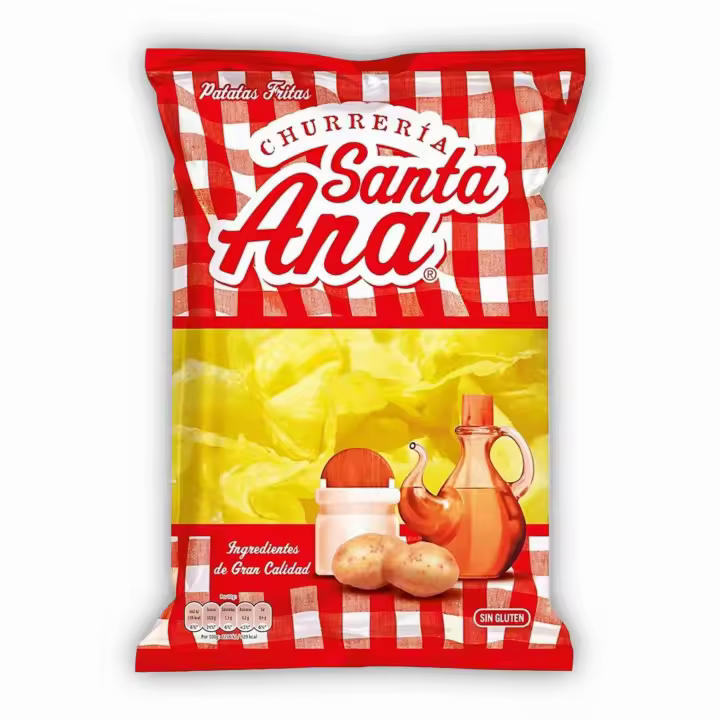 Patatas fritas Churreria Santa Ana bolsa de 57 gramos. caja expositora de 15 bolsas - 1