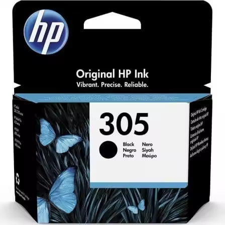Cartucho de tinta original hp nÂº305/ negro - 1