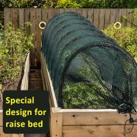 Cobertor de malla sombreadora portátil 2 en 1 para invernadero, de 3 metros de largo, con liberación rápida para túneles de jardín（300*45*45CM） - details 2