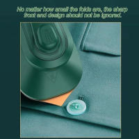 Mini Hierro a Vapor Portátil Para Colgar Hierro De Mano Para Eliminación De Arrugas En Casa Y Dormitorio Tamaño Compacto Hierro De Mano - details 14