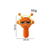 Muñeco De Peluche Sprunki 25cm Oren Wenda Juguete De Peluche Para Niños Regalo De Cumpleaños Y Navidad Decoración Del Hogar Material De Algodón Relleno De Poliéster - details 2