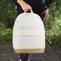 Mochila BLANCA Lisa Skechers Básica 31 x 41 x 15 cm Fabricada en Nylon Licencia Oficial 100% Original - details 0