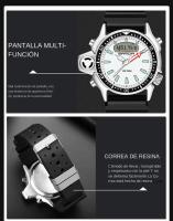 Reloj Deportivo Para Hombre SANDA Cuarzo Digital Resistente Al Agua Con Alarma Pantalla Dual Reloj Masculino De Cuarzo Dual Pantalla Digital Resistente Al Agua - details 20
