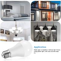 12PCS Bombillas LED E27 E14 B22 220V 3W 6W 9W 12W 15W 18W 20W Luz Cálida Fría Natural Para Sala De Estar Bombilla Globular 270° - details 9