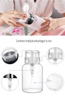 Botellas Vacías Para Uñas Recargables 50/150/180/250ml Dispensador De Polvo De Uñas Limpiador De Maquillaje Herramienta De Manicura - details 7