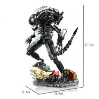 Bloques De Construcción Creativos Robot Batalla Alienígena Xenomorfo Modelo Juguete Bestia Estelar Regalos De Cumpleaños Año Nuevo Navidad 882 Piezas - details 6
