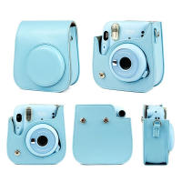 Bolsa De Hombro Para Cámara Fujifilm Instax Mini 11 9 8 Cubierta De Cuero PU Suave Con Correa Ajustable Resistente Al Agua Y Arrugas - details 1