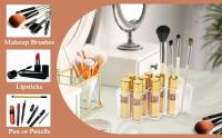 Organizador De Labiales En Acrílico Forma De Pez Con 12/16/28 Slots Estuche De Exhibición Y Almacenamiento Para Maquillaje Y Cosméticos - details 2