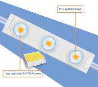 Lámpara De Espejo De Maquillaje LED 5V Bombillas USB Dimmable Para Dormitorio Y Baño Luz Natural Blanco Kit De Decoración De Pared - details 2