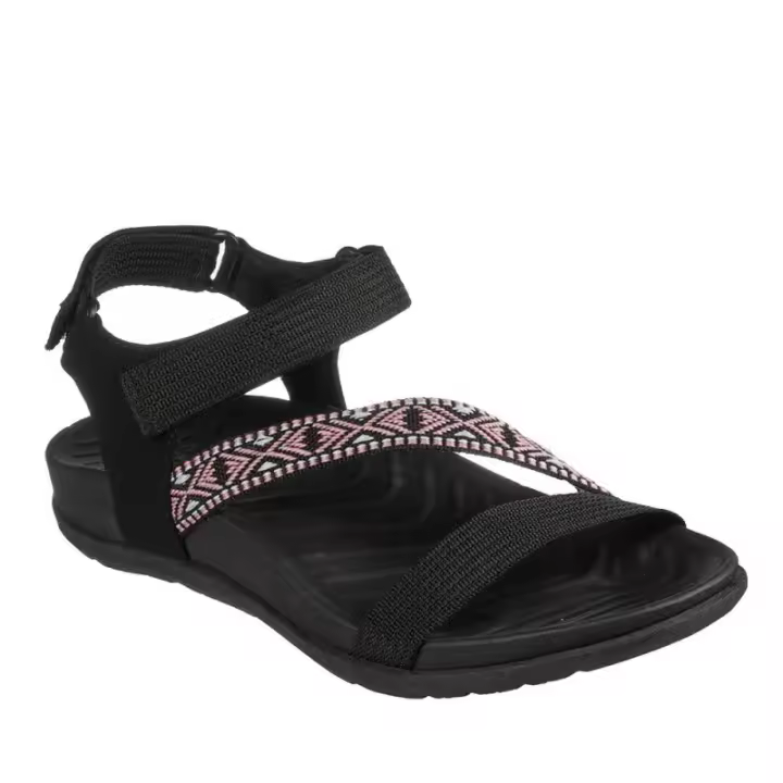 Sandalias planas SKECHERS 163221 Mujer Negro - 1