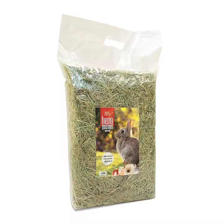 Alimento para Roedores Trixder Especialidades - Heno Gourmet 100% Natural - 1 Kg - Rico en Nutrientes - 1