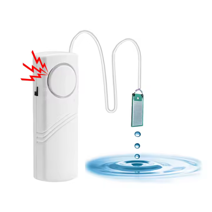 Sensor De Fugas De Agua Con Alarma De Sonido Sistema De Automatización Para El Hogar Protección Contra Sobrecargas Y Desbordamientos De Agua - 1