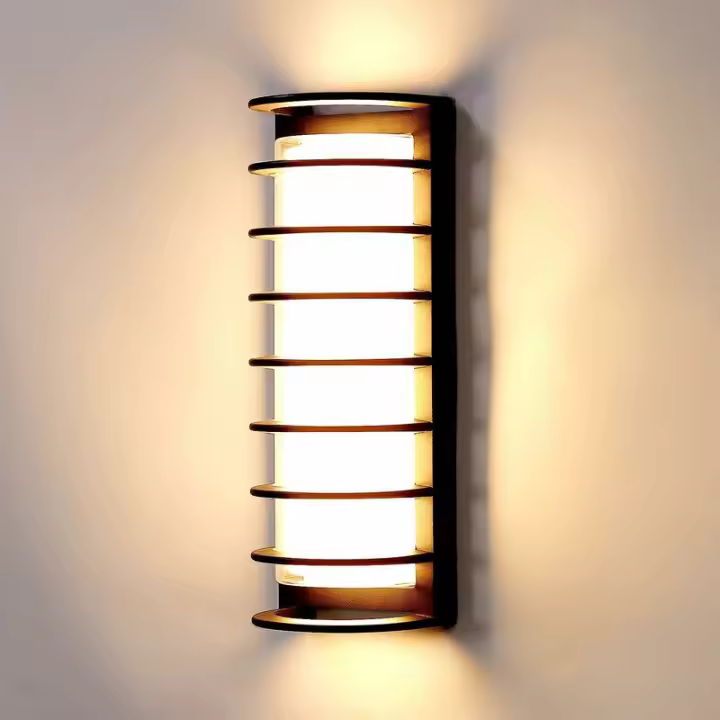 Aplique de pared LED moderno, aplique de pared para interior y exterior, resistente al agua IP65, 30 W, 3300 lm, 3000 K, para jardín, terraza, escalera, terraza, blanco cálido - 1