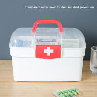 Organizador De Medicamentos Grande Caja De Primeros Auxilios Familiar Portátil Kit De Emergencia Contenedor De Almacenamiento - details 2