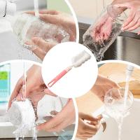 Cepillo De Esponja Suave Para Botella Y Vaso Con Mango Largo Herramienta De Limpieza Para Cocina Eco-amigable Para Mujeres Y Hombres Uso Doméstico Y Escolar - details 14