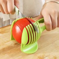 Cortador De Tomates Y Limones Multifuncional Con Mango Divisor De Frutas Para El Hogar Material Plástico Estilo Moderno Minimalista - details 3