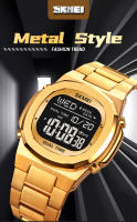 Reloj Digital Para Hombre SKMEI Con Pantalla Retroiluminada Contador De Retroceso Impermeable Cronógrafo Alarmas Fecha Reloj De Pulsera - details 0